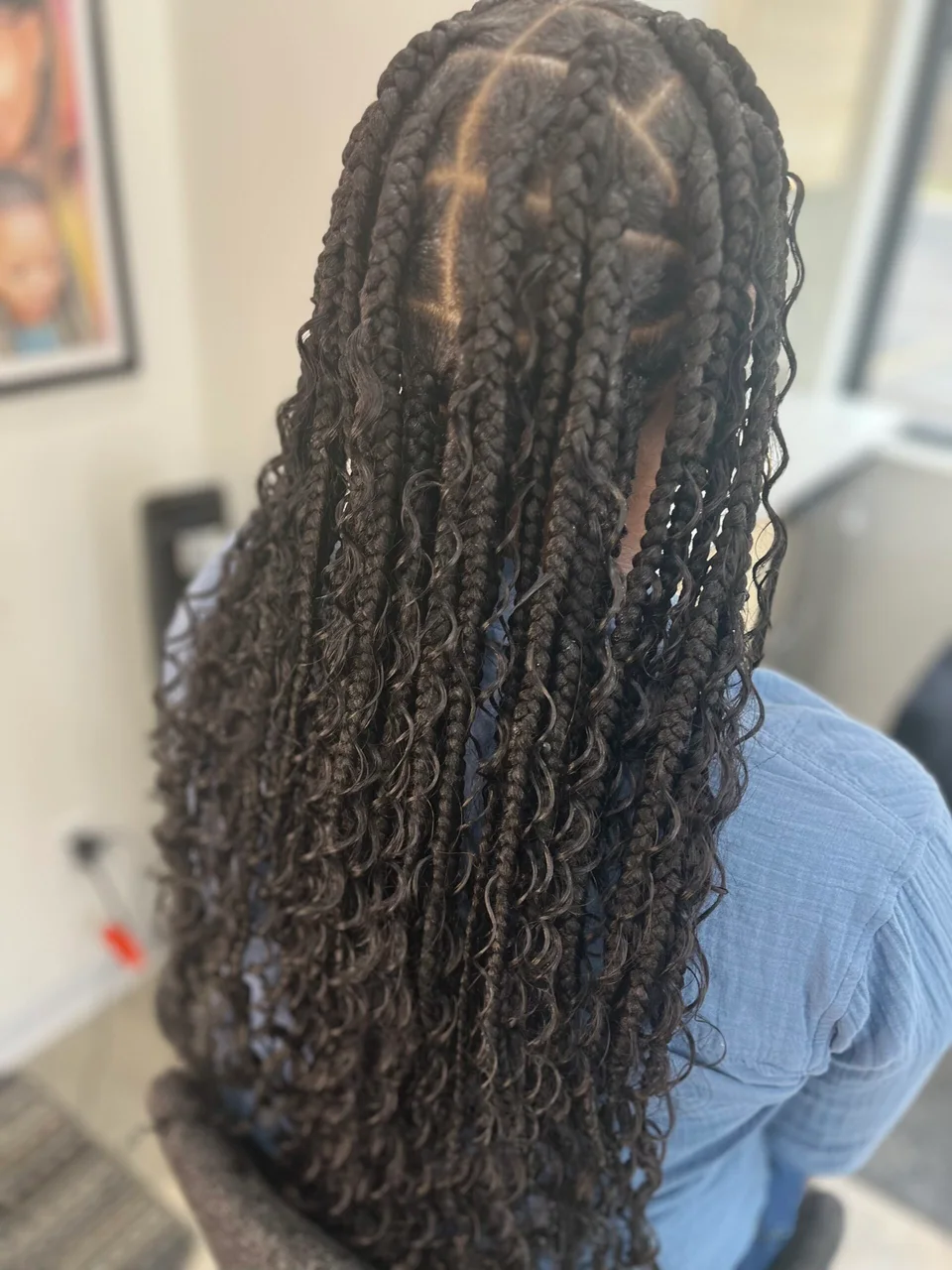 Hair braiding look 9 from the Bamba gallery
