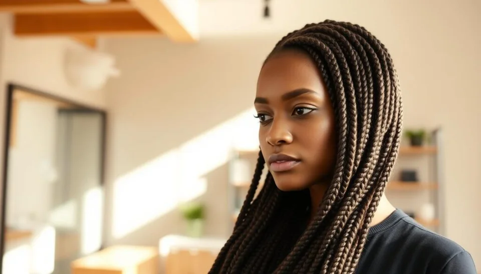 Invisible Braids for hair